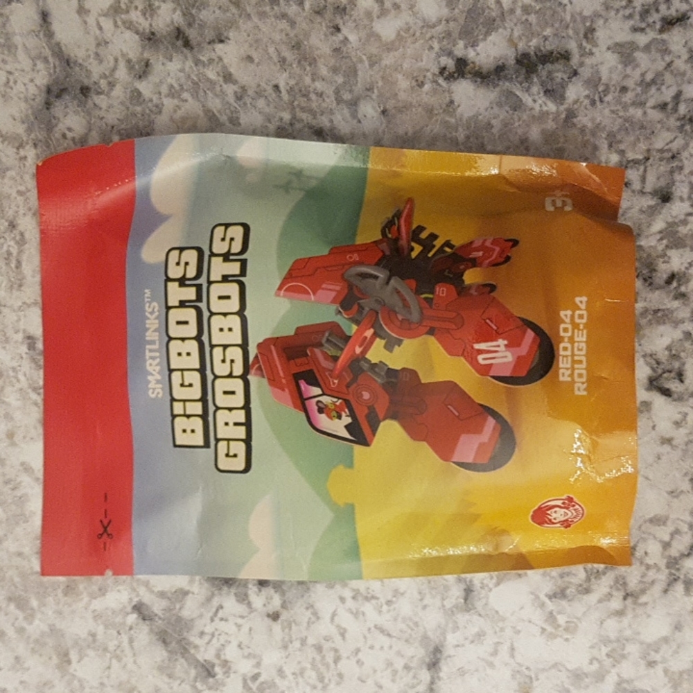 {FWP} [SMARTLINKS] BigBot Red-04 (Wendy's Kids Meal)
